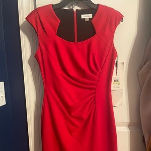 Calvin Klein Dress with Ruched Side